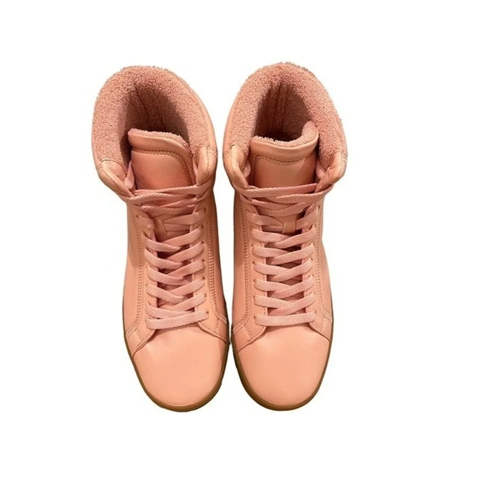 BOTTEGA VENETA‎ NAPPA LEATHER THE QUILT 667143 HIGH-TOP Women's Sneakers EUR-38